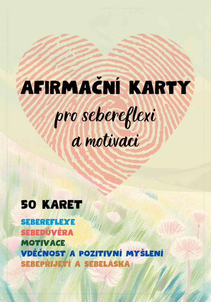 afirmační karty, afirmační kartičky